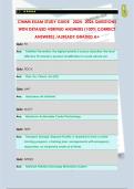 CHMM EXAM STUDY GUIDE 2025- 2026 QUESTIONS WITH DETAILED VERIFIED ANSWERS &lpar;100&percnt; CORRECT ANSWERS&rpar; &sol;ALREADY GRADED A&plus;