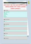 CHN&colon; COPAR 2025- 2026 QUESTIONS WITH DETAILED  VERIFIED ANSWERS &lpar;100&percnt; CORRECT ANSWERS&rpar;  &sol;ALREADY GRADED A&plus;
