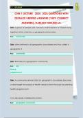 CHN   QUESTIONS WITH DETAILED VERIFIED ANSWERS &lpar;100&percnt; CORRECT ANSWERS&rpar; &sol;ALREADY GRADED A&plus;