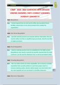 CRMP 2025- 2026 QUESTIONS WITH DETAILED  VERIFIED ANSWERS &lpar;100&percnt; CORRECT ANSWERS&rpar;  &sol;ALREADY GRADED A