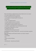 ENR 2500 Final Review Exam Questions And Answers 100&percnt; Guaranteed Pass&period;