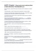 AAPC Chapter 1 &lpar;Exam and correct solutions&rpar; Best of 2024-2025 &lpar;FULLY SOLVED&rpar;100&percnt; sure