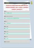 DIGESTIVE SYSTEM QUESTIONS WITH DETAILED  VERIFIED ANSWERS &lpar;100&percnt; CORRECT ANSWERS&rpar;  &sol;ALREADY GRADED A&plus;