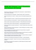 IBAM 2025 Module 2 and 3 Questions and Answers All Correct 