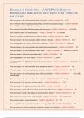 DISABILITY STATISTICS - IAAP CPACC BODY OF KNOWLEDGE -2025- EXAM QUESTIONS WITH COMPLETE SOLUTIONS&period;