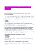 CAFCA Manual Exam Questions and Answers