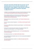 NEVADA NOTARY SECRETARY OF STATE EXAM NEWEST 2025 ACTUAL EXAM COMPLETE 100 QUESTIONS AND CORRECT DETAILED ANSWERS &lpar;VERIFIED ANSWERS&rpar; &vert;ALREADY GRADED A&plus;&vert;&vert;BRAND NEW&excl;&excl;