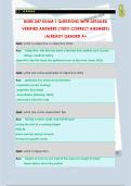 NURS 247 EXAM 1 QUESTIONS WITH DETAILED  VERIFIED ANSWERS &lpar;100&percnt; CORRECT ANSWERS&rpar;  &sol;ALREADY GRADED A&plus;