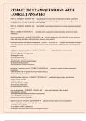 FEMA IC 200 EXAM QUESTIONS WITH CORRECT ANSWERS&period;