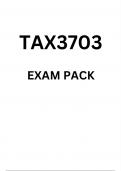 TAX3703 EXAM PACK 2025 &lbrack;DETAILED QUESTIONS AND ANSWERS&rsqb;