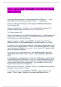Basic Appraisal Principles EXAM Questions and Answers
