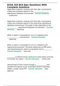 ECSA 102 BCA Epic Questions With Complete Solutions&period;