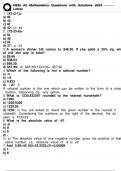 HESI HESI A2 MATHEMATICS QUESTIONS WITH SOLUTIONS 2424 IATEST&period;pdfA2 MATHEMATICS QUESTIONS WITH SOLUTIONS 2424 IATEST&period;pdf