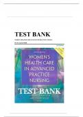 Test Bank For Womens Health Care in Advanced Practice Nursing 2nd Edition Alexander&comma; 9780826190017&comma; All Chapters with Answers and Rationals