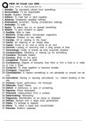 HESI A2 VOCAB LIST 2024 QUESTIONS AND ANSWERS&period;