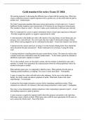 Gold standard for nclex Exam 23 2024