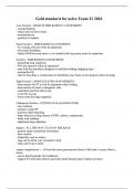 Gold standard for nclex Exam 22 2024