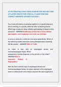 ATI PN PEDIATRICS PROCTORED EXAM RETAKE 2025 NEXT GEN  ATI LATEST UPDATE THIS YEAR ALL 70 QUESTIONS AND  CORRECT ANSWERS&vert; ASSURED SUCCESS &excl;&excl;