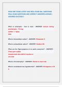 HOSA EMT EXAM LATEST 2025 REAL EXAM 300&plus; QUESTIONS  REAL EXAM QUESTIONS AND CORRECT ANSWERS AGRADE &vert;  ASSURED SUCCESS &excl;&excl;