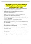 UST INSPECTOR EAM Exam Questions with 100&percnt; Correct Answers &vert; Latest Version &lpar;2025&rpar; Expert Verified