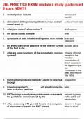 JBL PRACTICE EXAM module 4 study guide rated 5 stars NEW&excl;&excl;&excl;