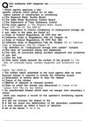 ICC CALIFORNIA UST INSPECTOR EXAM QUESTIONS PERFECTLY SOLVED