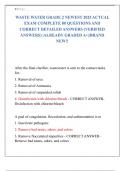 WASTE WATER GRADE 2 NEWEST 2025 ACTUAL  EXAM COMPLETE 80 QUESTIONS AND  CORRECT DETAILED ANSWERS &lpar;VERIFIED  ANSWERS&rpar; &vert;ALREADY GRADED A&plus;&vert;&vert;BRAND  NEW&excl;&excl;