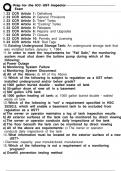 PREP FOR THE ICC UST INSPECTOR EXAM QUESTIONS WITH COMPLETE ANSWERS&period;