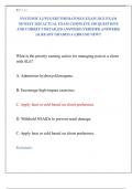 SYSTEMIC LUPUS ERYTHEMATOSUS EXAM &sol;SLE EXAM  NEWEST 2025 ACTUAL EXAM COMPLETE 100 QUESTIONS  AND CORRECT DETAILED ANSWERS &lpar;VERIFIED ANSWERS&rpar; &vert;ALREADY GRADED A&plus;&vert;&vert;BRAND NEW&excl;&excl;
