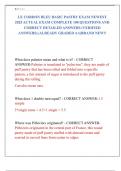 LE CORDON BLEU BASIC PASTRY EXAM NEWEST  2025 ACTUAL EXAM COMPLETE 100 QUESTIONS AND  CORRECT DETAILED ANSWERS &lpar;VERIFIED  ANSWERS&rpar; &vert;ALREADY GRADED A&plus;&vert;&vert;BRAND NEW&excl;&excl;