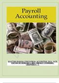 SOLUTION MANUAL FOR PAYROLL ACCOUNTING 2024&comma; 34TH EDITION BY BERNARD J&period; BIEG&comma; BRIDGET STOMBERG&comma; CHAPTERS 1 - 7&comma;