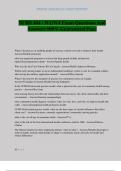 NURS 404 - W1&sol;W4 Exam Questions And Answers 100&percnt; Guaranteed Pass&period;