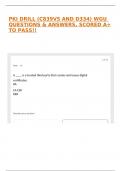 PKI DRILL &lpar;C839V5 AND D334&rpar; WGU QUESTIONS & ANSWERS&comma; SCORED A&plus; TO PASS&excl;&excl;