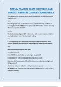 NAPSRx PRACTICE EXAM QUESTIONS AND  CORRECT ANSWERS COMPLETE AND RATED A&period;