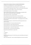 Workplace Safety- Exam Questions and Answers Latest Update 2025-2026 &lpar;Graded A&plus;&rpar;