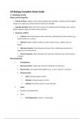 AP Bio Study Guide & Practice Questions