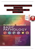 TEST BANK For Robbins & Kumar Basic Pathology&comma; 11th Edition by Vinay Kumar&comma; Abul K&period; Abba&comma; All Chapters 1 to 24 complete Verified editon ISBN&colon; 9780323790185