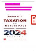 SOLUTION MANUAL FOR McGraw-Hill's Taxation of Individuals 2024 Edition&comma; 15th Edition Spilker