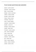 PCN 100 FINAL EXAM QUESTIONS & ANSWERS