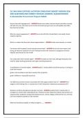 CLC 046 EXAM CERTIFIED LACTATION CONSULTANT NEWEST VERSION 2024-2025 QUESTIONS AND CORRECT DETAILED ANSWERS &vert;ALREADYGRADED A&plus;&lpar;Sustainable Procurement Program EXAM&rpar;