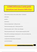 COMD 5070 exam 1 study guide Questions and Answers 100&percnt; Pass