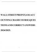Wall street prep accounting crash course