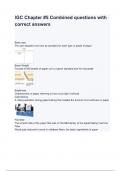 IGC Chapter -5 Combined questions with correct answers&period;