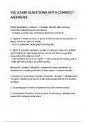 IGC EXAM QUESTIONS WITH CORRECT ANSWERS&period;