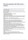 IGC terms questions with 100- correct answers&period;