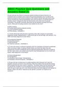 ABGC Practice Quiz Questions and Answers Rated A&plus;
