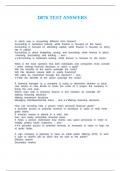 D076 TEST ANSWERS&period;