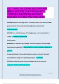 C211 WGU OA EXAM 2025 UPDATE  MOST TESTED QUESTIONS WITH  VERIFIED ANSWERS ALREADY  GRADED A&vert; ASSURED SUCCESS