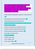 C213 WGU EXAM 2025 MOST TESTED  ACTUAL EXAM 2 VERSIONS 400  QUESTIONS WITH DETAILED VERIFIED  ANSWERS &sol;ALREADY GRADED A&plus;&vert;  ASSURED SUCCESS
