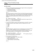 Introduction to Critical Care Nursing &lpar;8th Edition&rpar; by Sole&comma; Klein&comma; & Moseley &ndash; Test Bank Practice Questions with Answers &lpar;best 100&percnt;&rpar;
